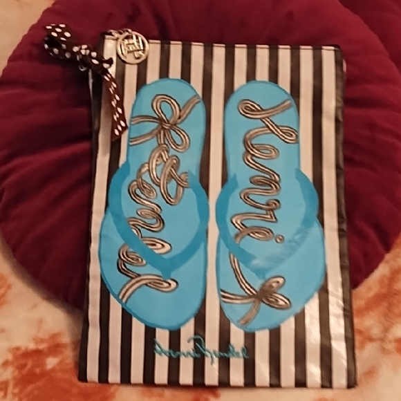 Henri Bendel Striped Travel Bag